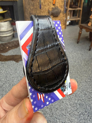 Anvil Cash Clamp Wallet: Black Alligator