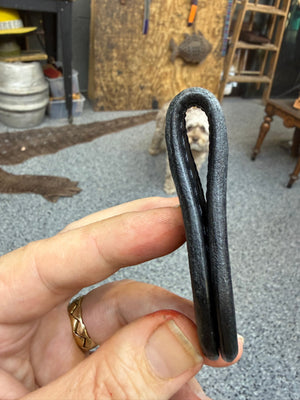 Anvil Cash Clamp Wallet: Black Elephant