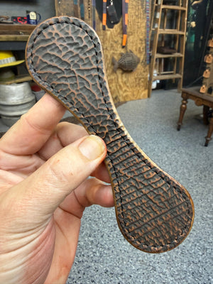 Anvil Cash Clamp Wallet: Cognac Shark