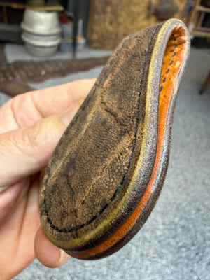 Anvil Cash Clamp Wallet: Patina Elephant