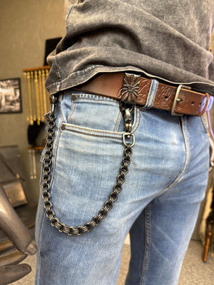 Anvil Signature Belt Charm Loop Wallet Chain Attachment - Bronze - Anvil Customs