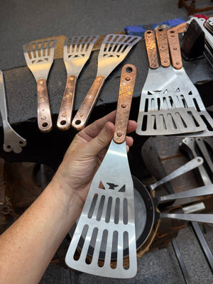 RTANVIL Stainless & Copper Spatula - Anvil Customs