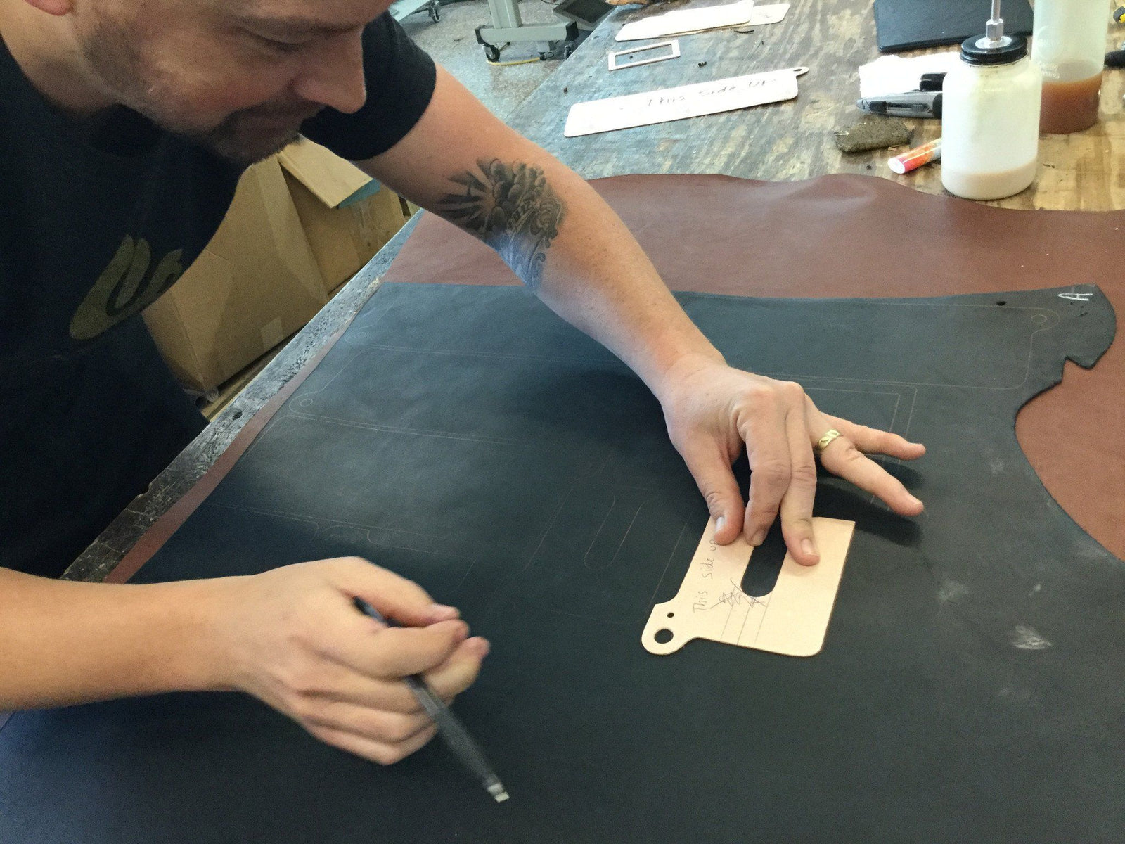 Prototyping, Templating, Cutting New Bifold Design - Prototypes Available!