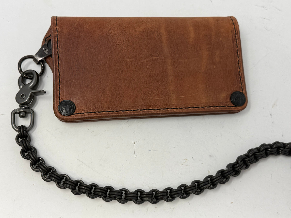Anvil 5G Long Biker Wallet - Hermann Oak Harness