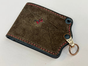 5G Bifold Leather Chain Wallet - Chocolate Hippo - Anvil Customs