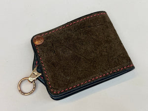 5G Bifold Leather Chain Wallet - Chocolate Hippo - Anvil Customs