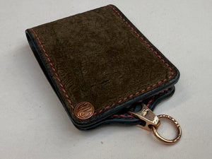 5G Bifold Leather Chain Wallet - Chocolate Hippo - Anvil Customs