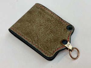 5G Bifold Leather Chain Wallet - Tan Hippo - Anvil Customs