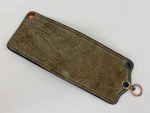 5G Bifold Leather Chain Wallet - Tan Hippo - Anvil Customs