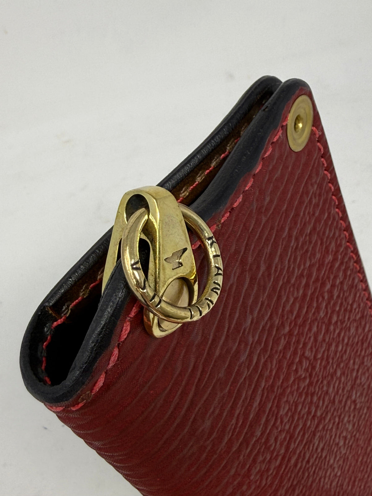 5G Long Biker Chain Wallet - Red Shark - Anvil Customs