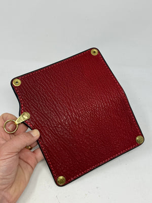5G Long Biker Chain Wallet - Red Shark - Anvil Customs