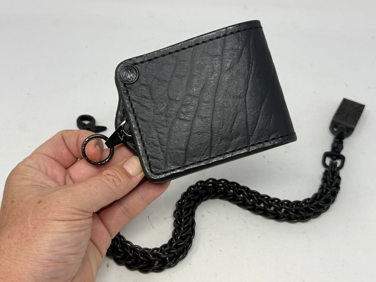 Anvil 5G Bifold Chain Wallet - ‘Harley Davidson Bag BLACK’