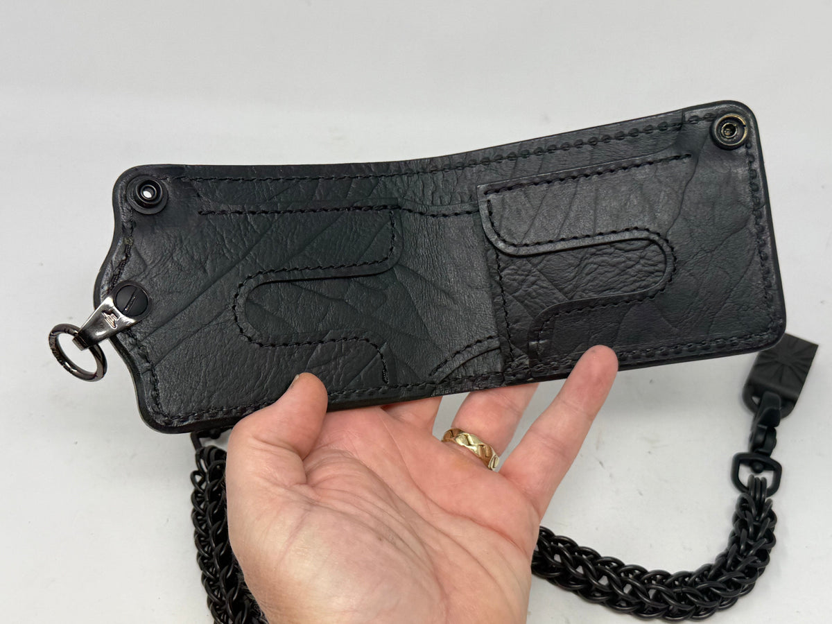 Anvil 5G Bifold Chain Wallet - ‘Harley Davidson Bag BLACK’