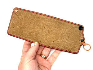 Anvil 5G Bifold Leather Chain Wallet - Tan Hippo - Anvil Customs