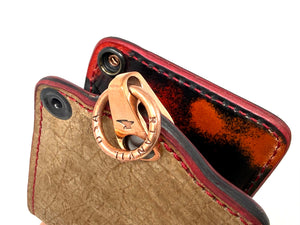 Anvil 5G Bifold Leather Chain Wallet - Tan Hippo - Anvil Customs