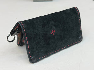 Anvil 5G Long Biker Wallet - Black Hippo