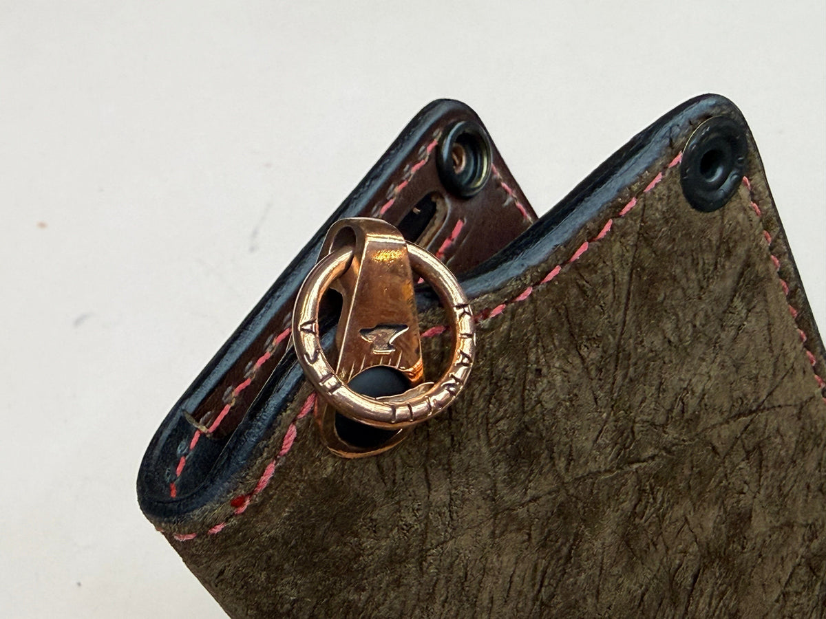 Anvil 5G Long Biker Wallet - Chocolate Hippo