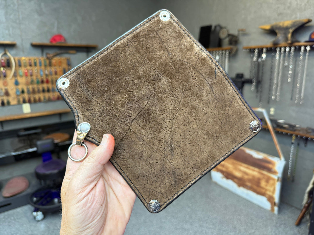 Anvil 5G Long Biker Wallet - Chocolate Hippo