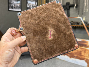Anvil 5G Long Biker Wallet - Chocolate Hippo