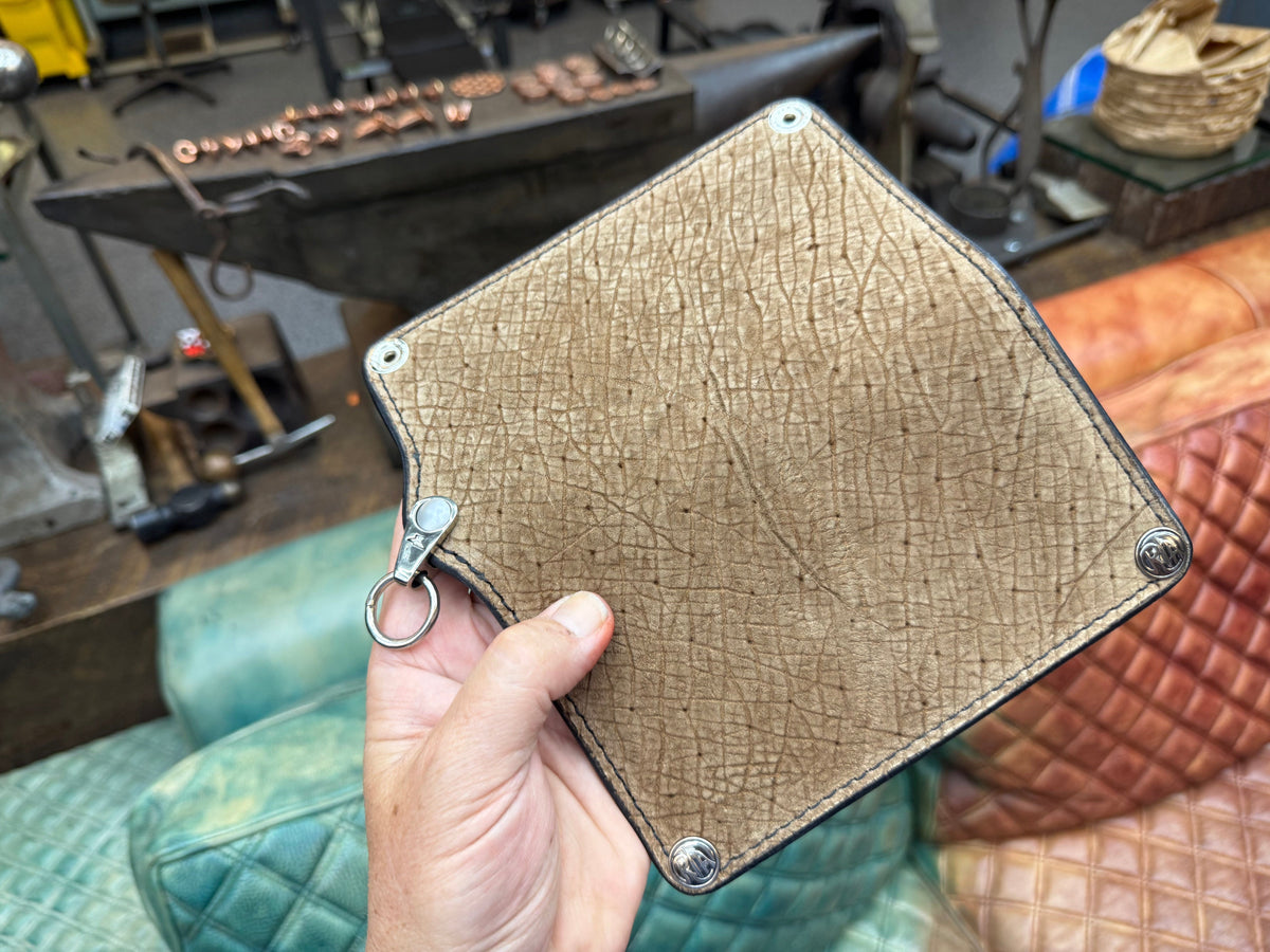 Anvil 5G Long Biker Wallet - Tan Hippo