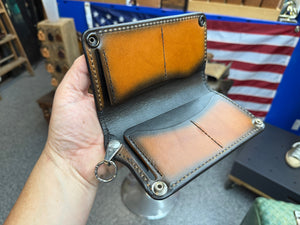 Anvil 5G Long Biker Wallet - Tan Hippo