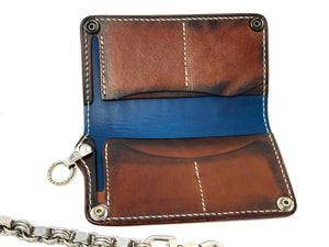 Anvil 5G Long Wallet - Himalayan Croc & Chain & Loop - Anvil Customs