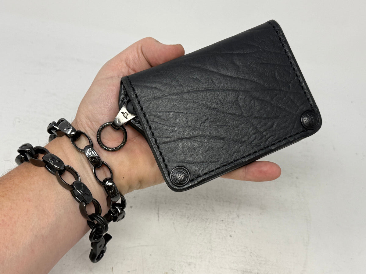 Anvil 5G Mini Long Biker Wallet - ‘Harley Davidson Bag BLACK’
