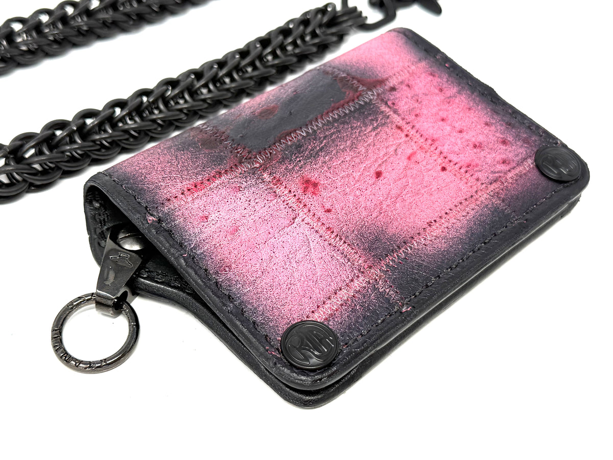 Anvil 5G Mini Long Chain Wallet - “Asphalt Flamingo”