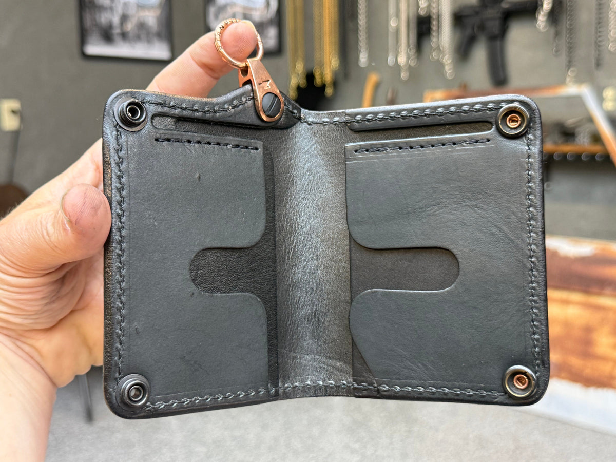 Anvil 5G Mini Long Chain Wallet - Tan Hippo