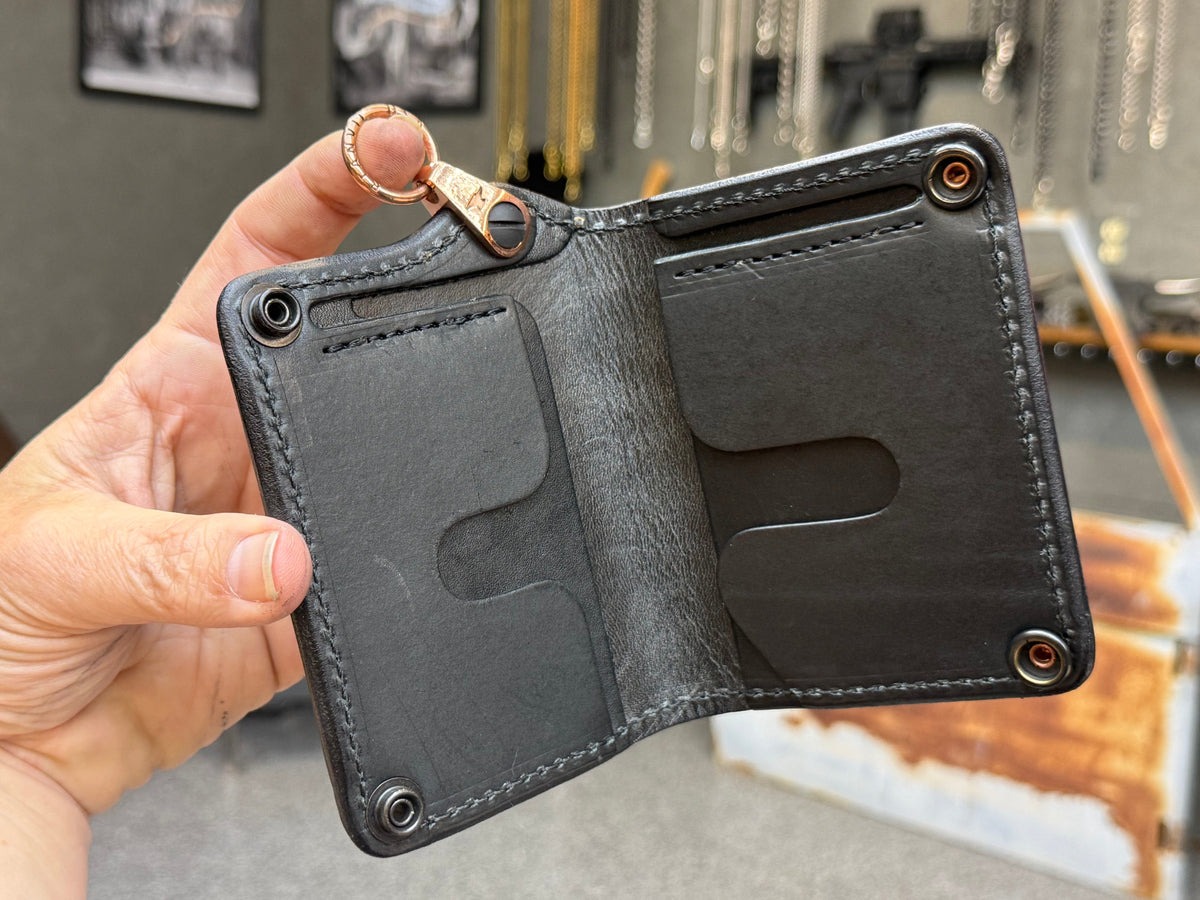 Anvil 5G Mini Long Chain Wallet - Tan Hippo