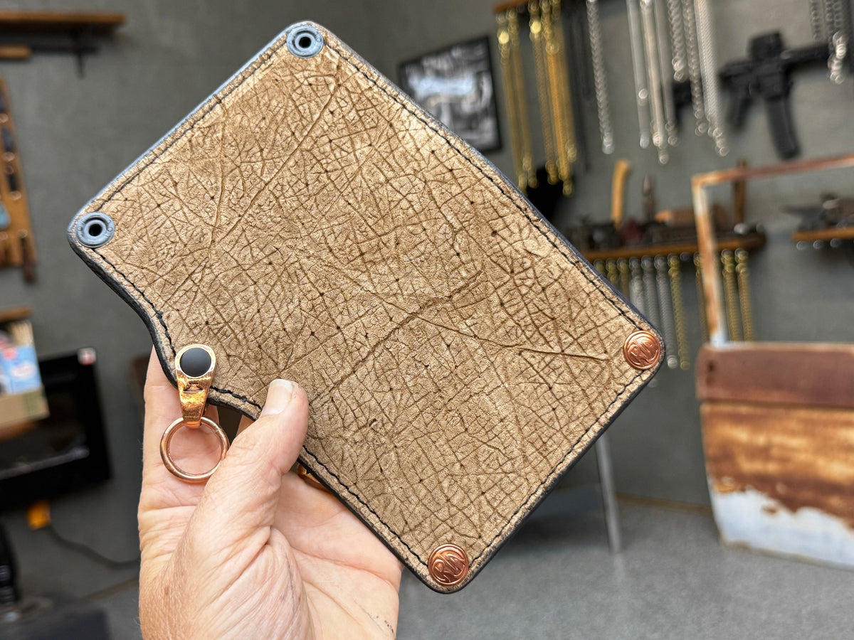 Anvil 5G Mini Long Chain Wallet - Tan Hippo