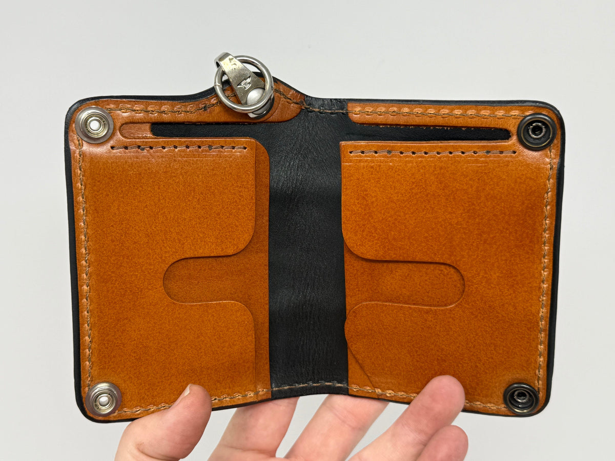 Anvil 5G Mini Long Wallet - Army Green Giant Gator - Anvil Customs