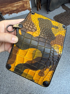 Anvil 5G Mini Long Wallet -  Camo Cowigator - Anvil Customs