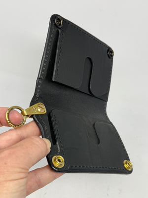 Anvil 5G Mini Long Wallet -  Purple Alligator - Anvil Customs