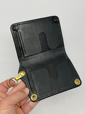 Anvil 5G Mini Long Wallet -  Purple Alligator - Anvil Customs