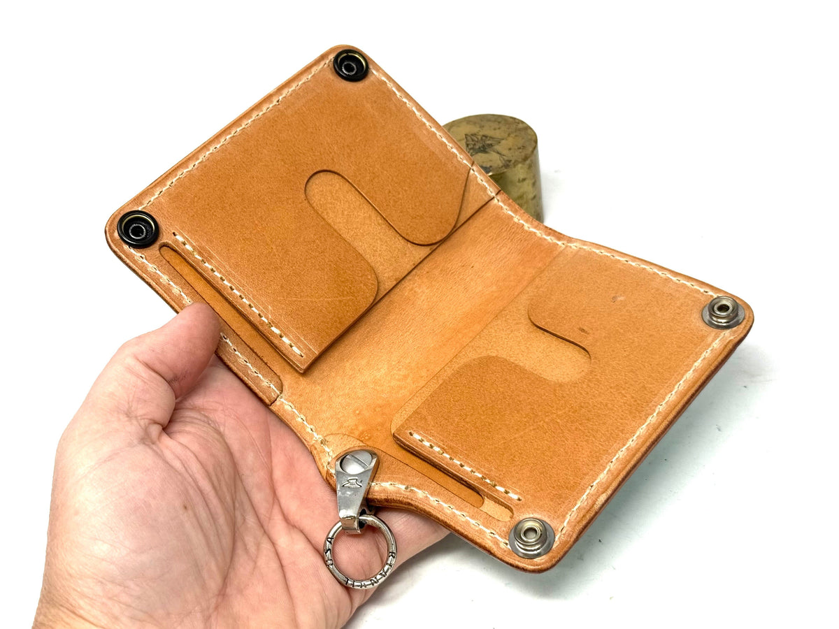 Anvil 5G Mini Long Wallet - Tiffany Blue Stingray - Anvil Customs