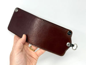 ANVIL Bifold Leather Chain Wallet - Brown 5G - Anvil Customs