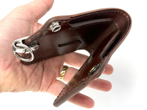 ANVIL Bifold Leather Chain Wallet - Brown 5G - Anvil Customs