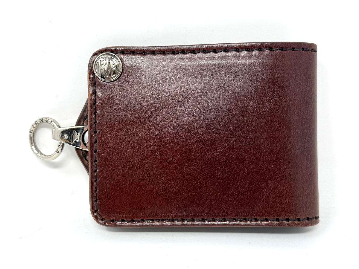 ANVIL Bifold Leather Chain Wallet - Brown 5G - Anvil Customs