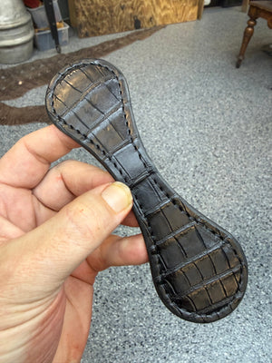Anvil Cash Clamp Wallet:  Black Alligator