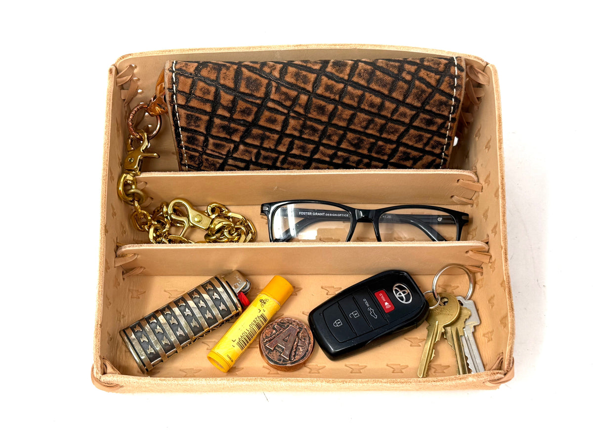 Anvil Leather EDC / Accessories Valet Tray - Anvil Customs
