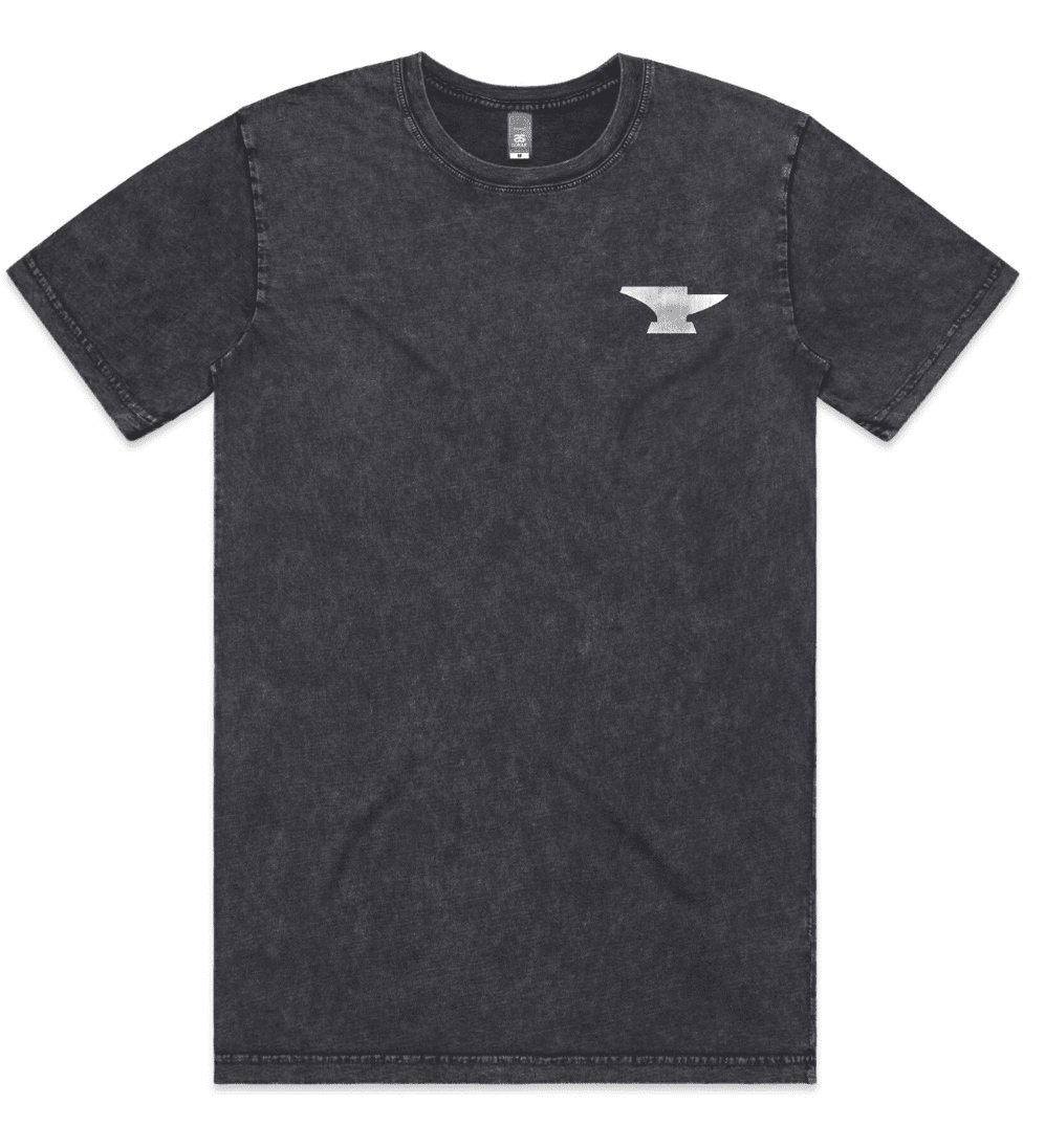 Anvil Original Indian Chief T-Shirt (BLACK STONE) - Anvil Customs