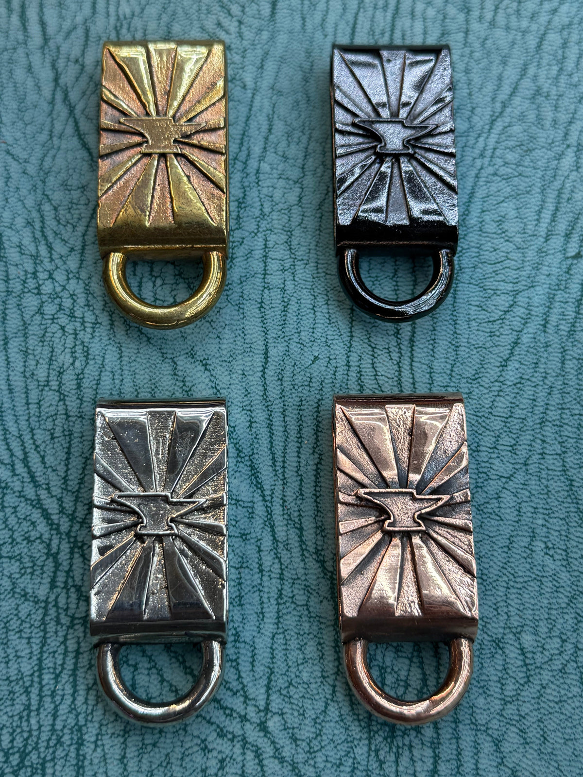 Anvil Signature Belt Charm Loop Wallet Chain Attachment - Bronze - Anvil Customs