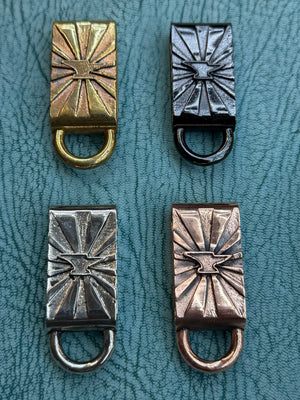 Anvil Signature Belt Charm Loop Wallet Chain Attachment - Bronze - Anvil Customs
