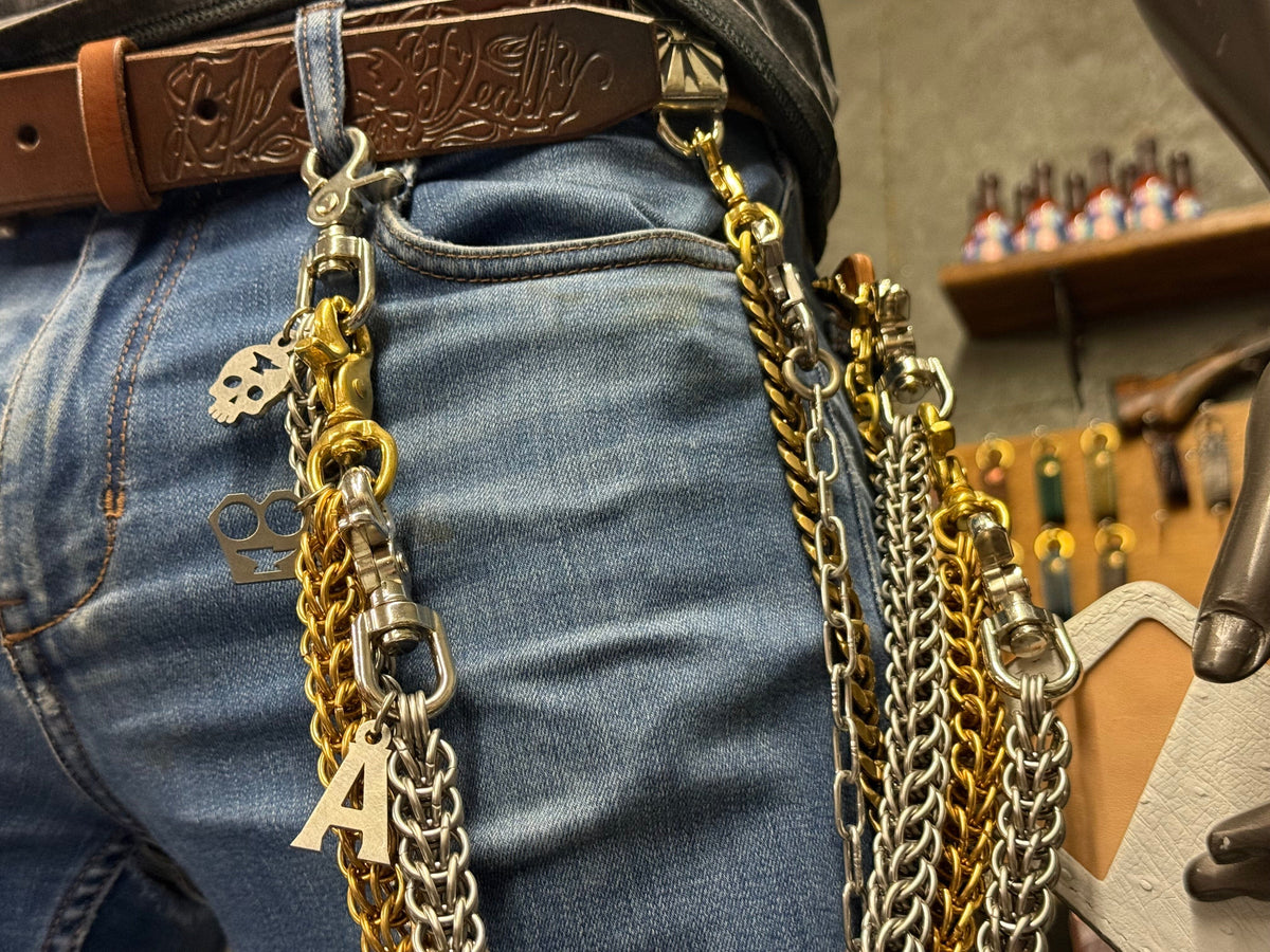 Anvil Wallet Chain Tag - Anvil Customs