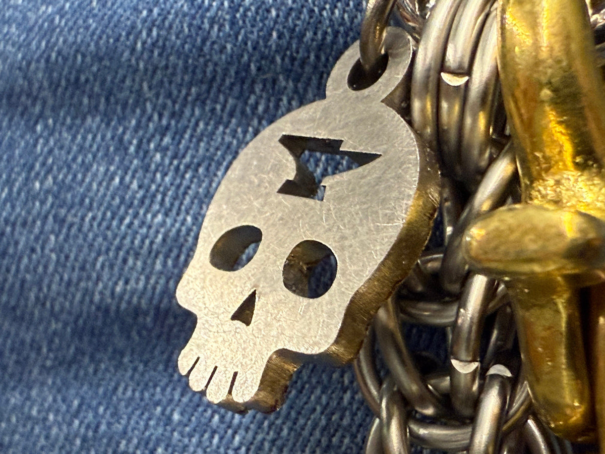 Anvil Wallet Chain Tag - Anvil Customs