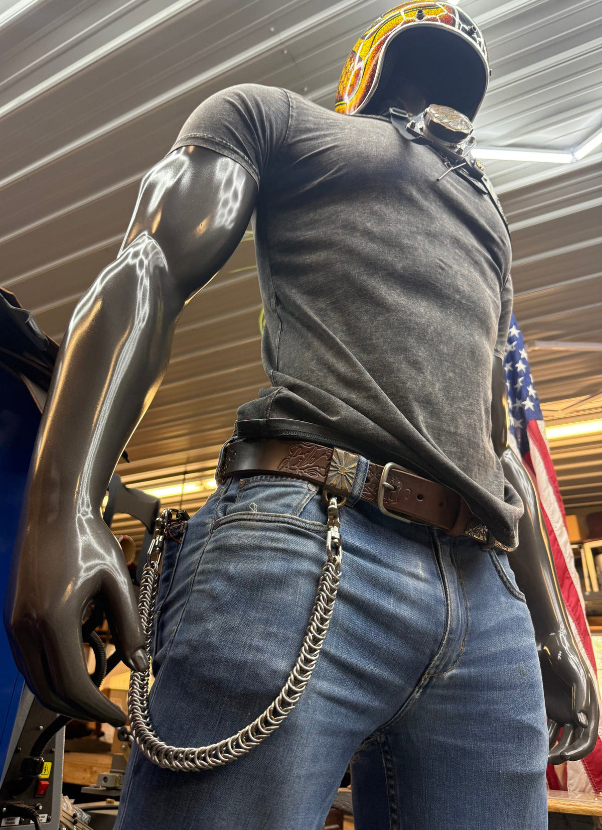 BOX Chainmaille Wallet Chain - Anvil Customs