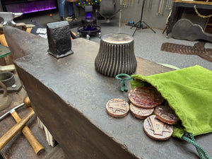 Copper Anvil Maker Coin - Anvil Customs
