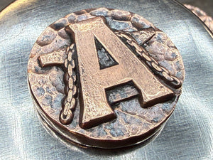 Copper Anvil Maker Coin - Anvil Customs