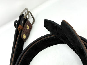 Custom Leather Belt - 2 Ply Stitched Gun Belt - Anvil Customs